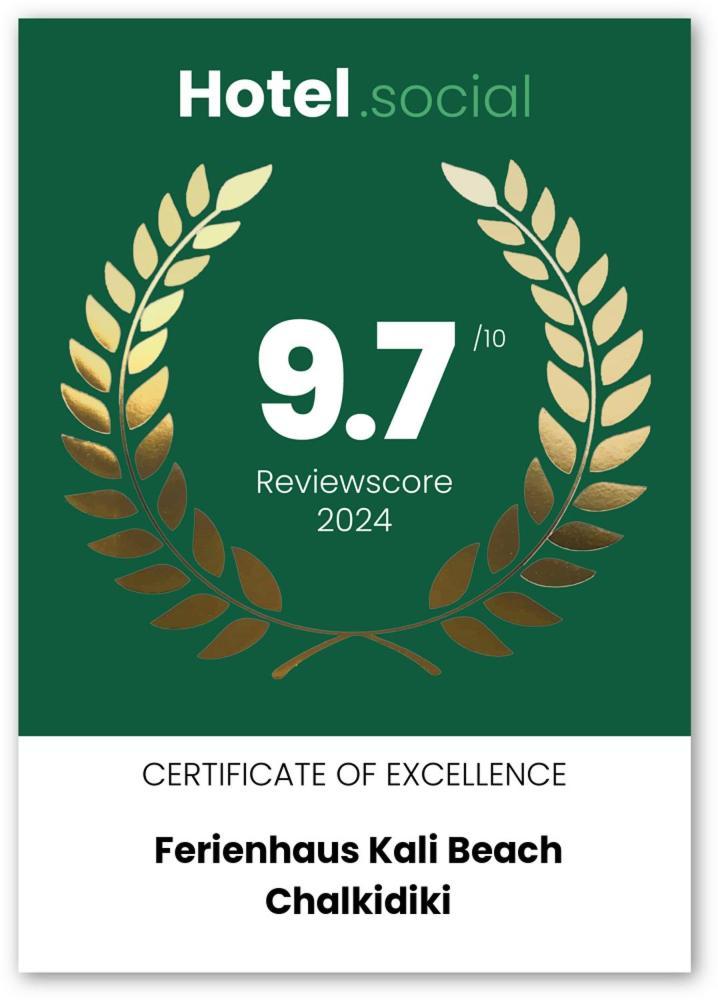 Ferienhaus Kali Beach Chalkidiki Nea Kallikrateia ภายนอก รูปภาพ